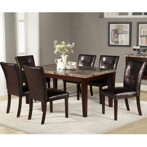 Countertop Dining Room Sets marble kitchen & dining tables you'll love | wayfair Countertop Dining Room Sets marble kitchen & dining tables you'll love | wayfair