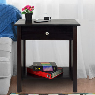 Review Vanderbilt 1 Drawer Nightstand by Matrix