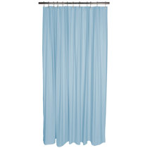 Blue Ruffle Shower Curtain Wayfair