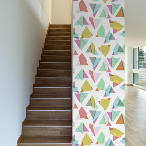Happy Triangles Removable 10' x 20