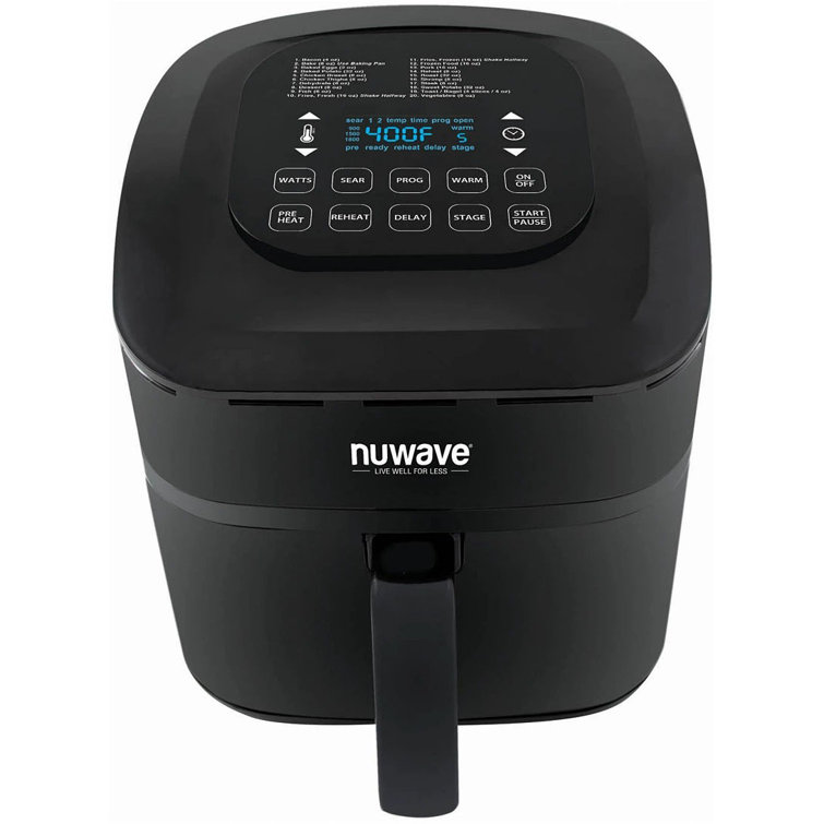 Nuwave 37061 Brio 7 25 Qt Air Fryer Reviews Wayfair Nuwave 37061 Brio 7 25 Qt Air Fryer Reviews Wayfair