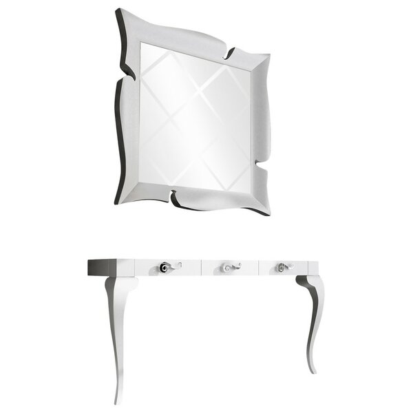 Schueler Console Table And Mirror Set By Orren Ellis