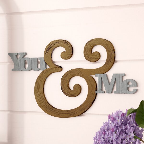 Modern You and Me Wall Décor by Gracie Oaks