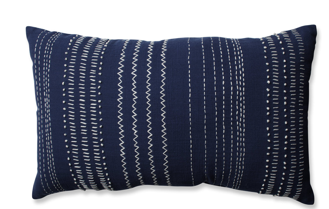 Tribal Stitches 100% Cotton Lumbar Pillow