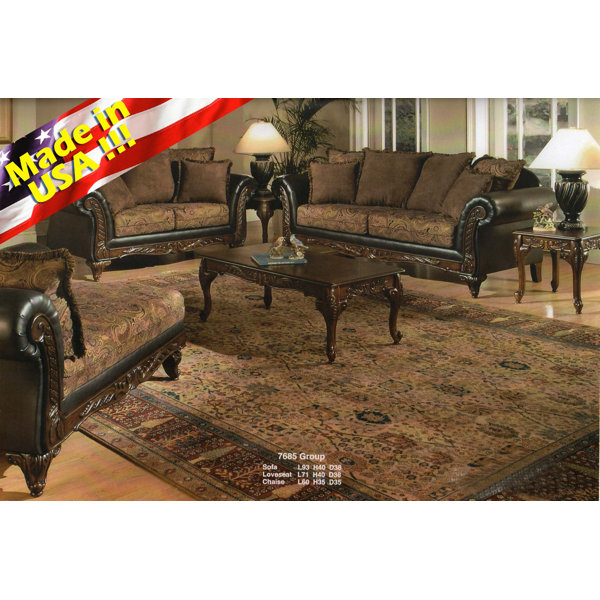 Oswego 2 Piece Living Room Set by Astoria Grand