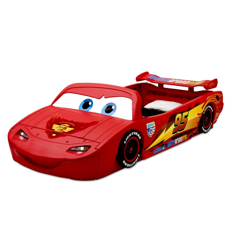 Lightning Mcqueen Car Bed Replacement Stickers - Christoper