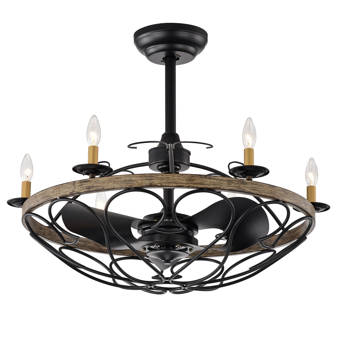 17 Stories 31 Mccreary 3 Blade Chandelier Ceiling Fan With