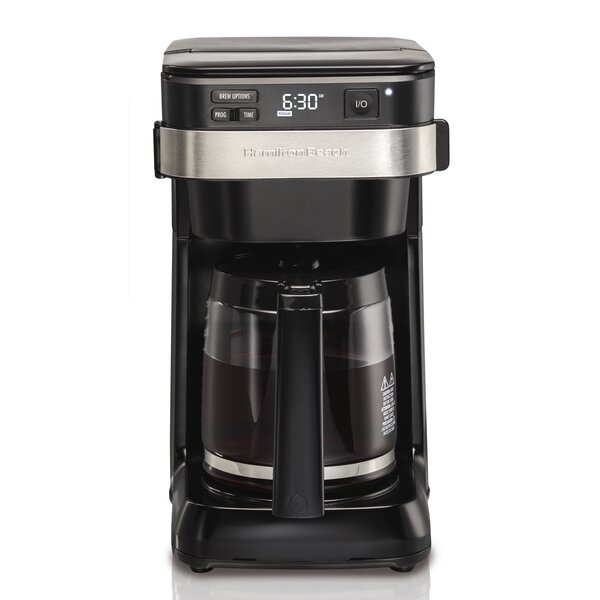 12-Cup Programmable Easy Access Coffee Maker by Hamilton Beach