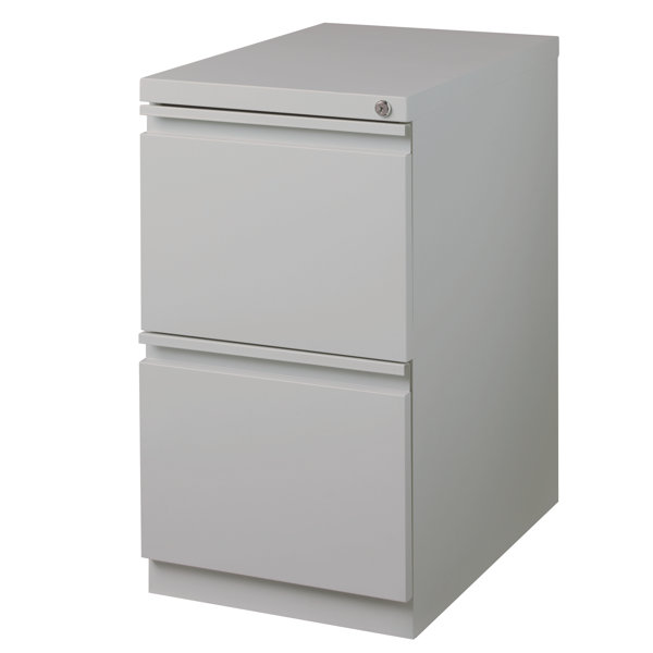 2 Drawer Mobile Vertical Filing Cabinet by Rebrilliant