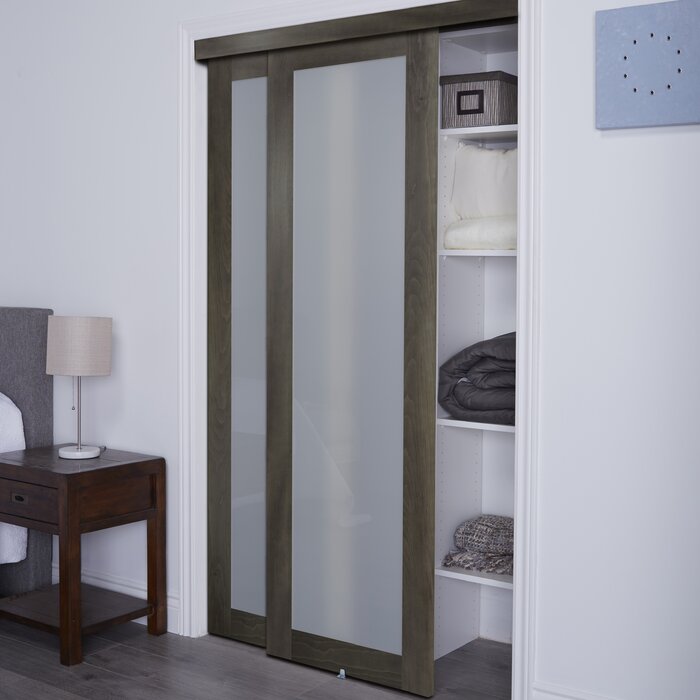 Baldarassario Glass Sliding Closet Door