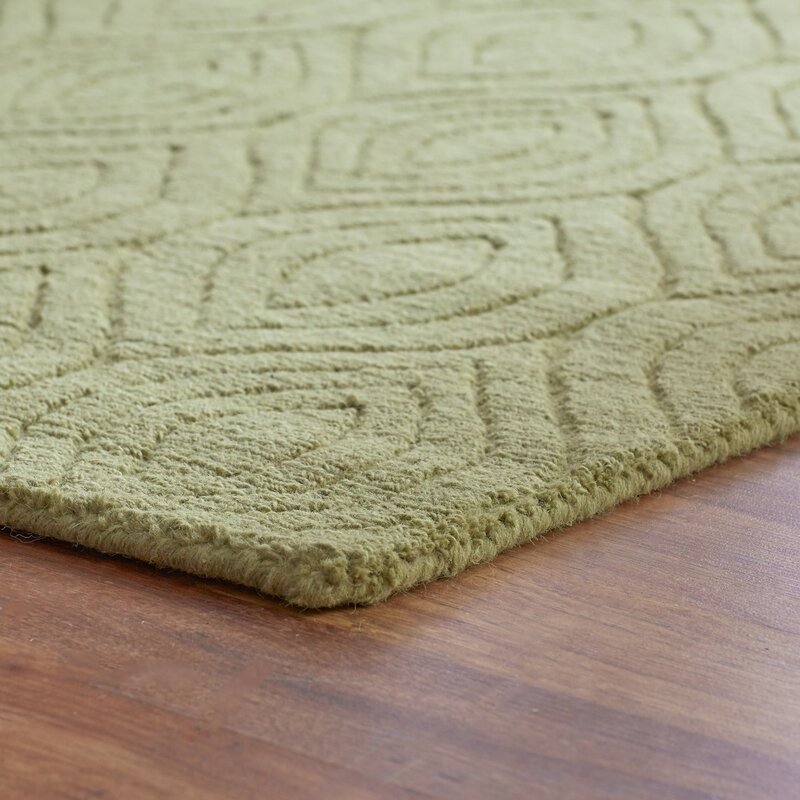 Orion Hand-Woven Light Green Area Rug & Reviews | AllModern