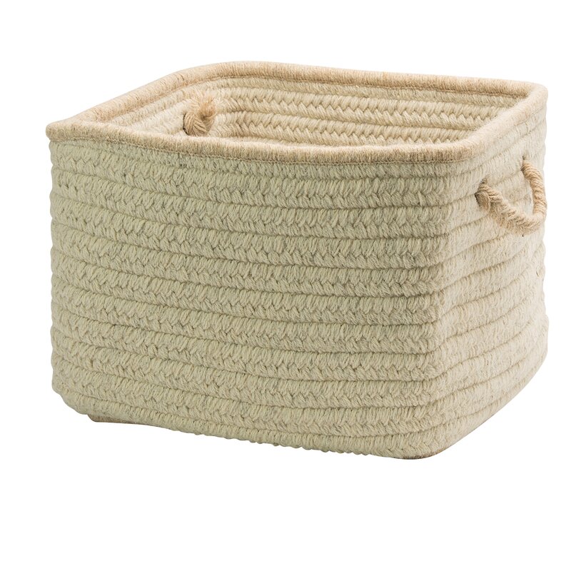 Colonial Mills Natural Square Basket & Reviews | Wayfair