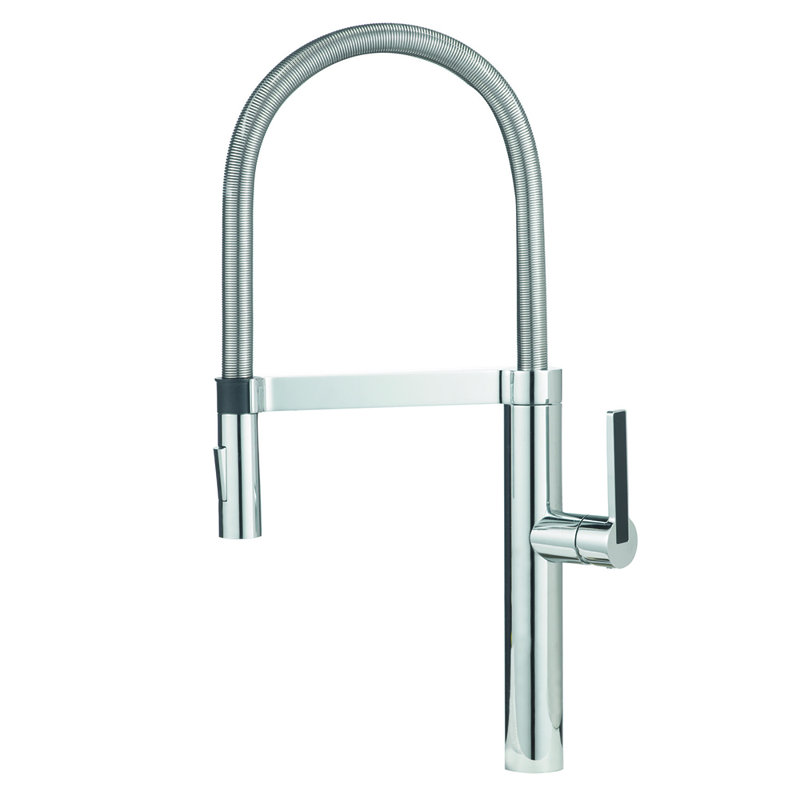 Blanco Culina Pull Out Single Handle Kitchen Faucet With Magnetic