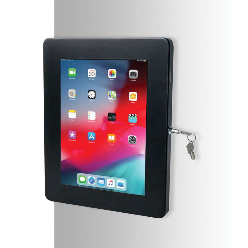 Cta Digital Premium Locking Wall Mount For Ipad Galaxy And Other 9 7 Inch To 10 5 Inch Tablets Wayfair