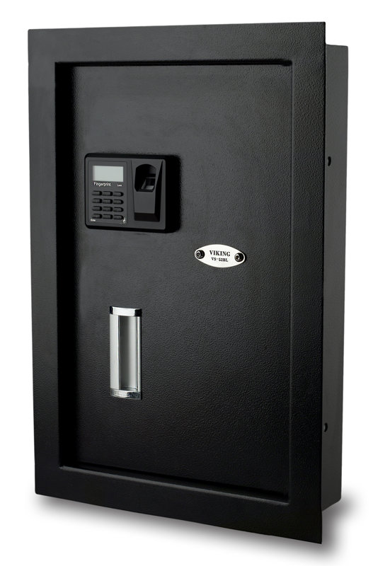 Viking Security Safe Biometric Lock Commercial Wall Safe & Reviews