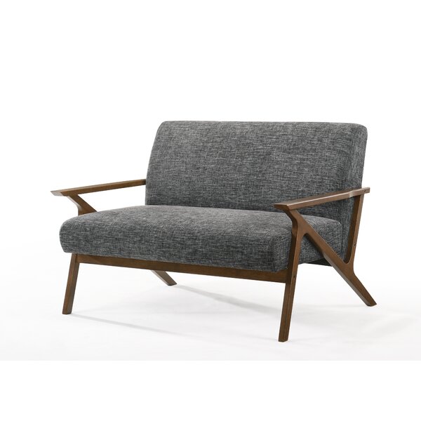 Schuyler 85'' Square Arm Loveseat By George Oliver