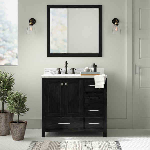 40 Inch Right Offset Vanity Wayfair