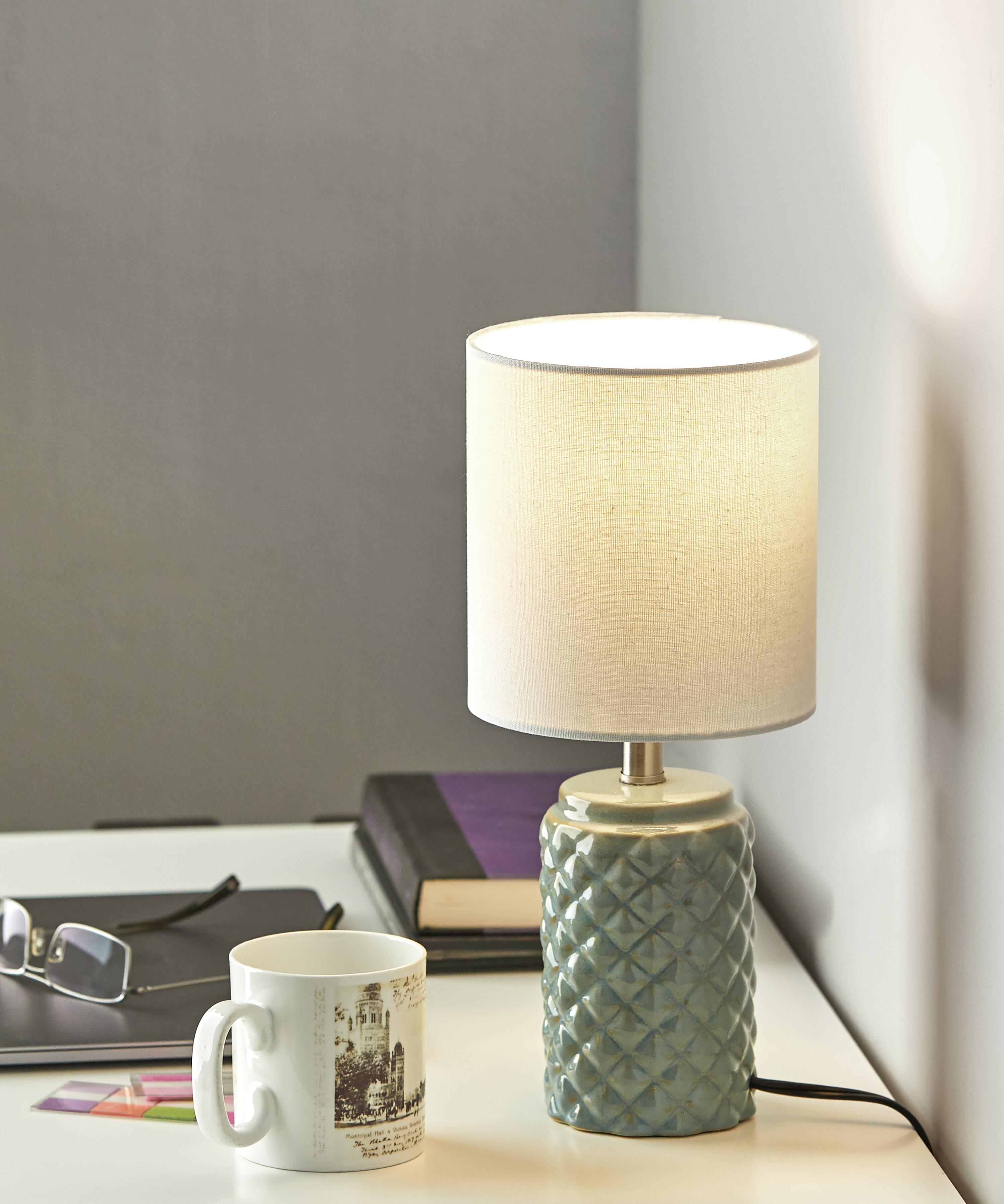 compact table lamp