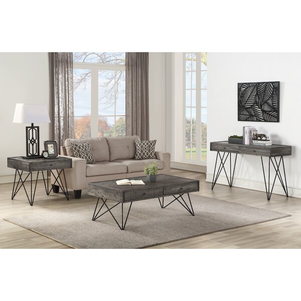 Kamille 3 Piece Coffee Table Set By Foundry Select