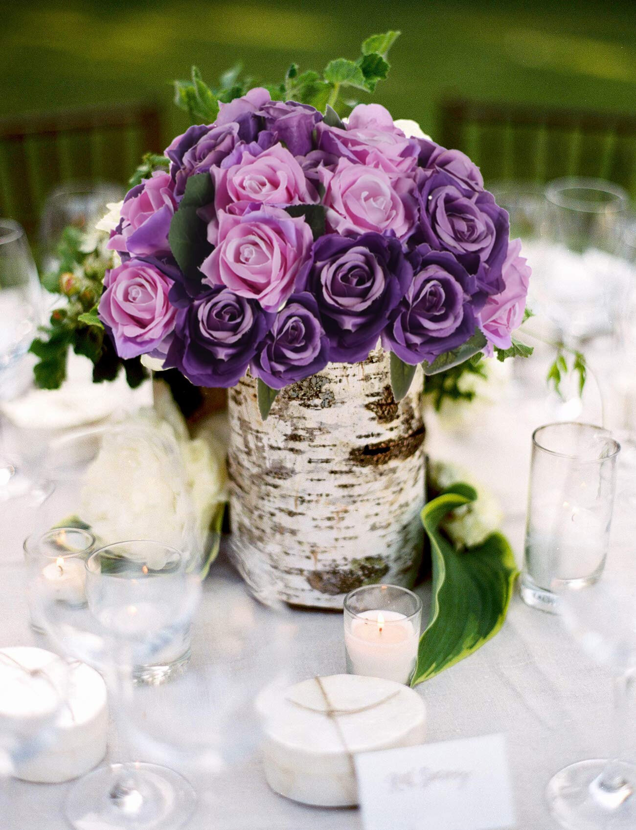 15 Heads Artificial Rose Silk Fake Flower Leaf Bridal Bouquet Wedding Home Decor 