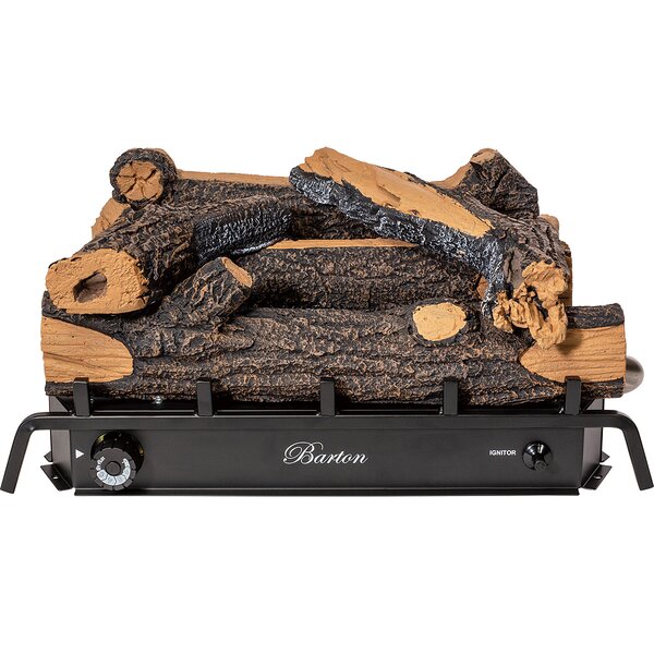 Review Vent Free Natural Gas/Propane Fireplace Log Set
