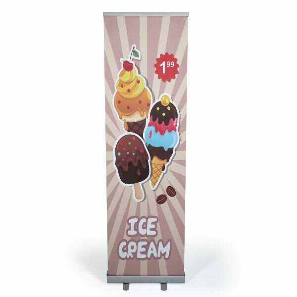 Super Eco Roll Freestanding Banner Stand by MT Displays