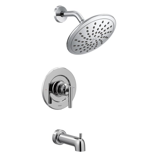 Gibson Pressure Balance Tub and Shower Faucet with Lever Handle by Moen
