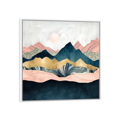 'Plush Peaks' by SpaceFrog Designs - Print East Urban Home Size: 37