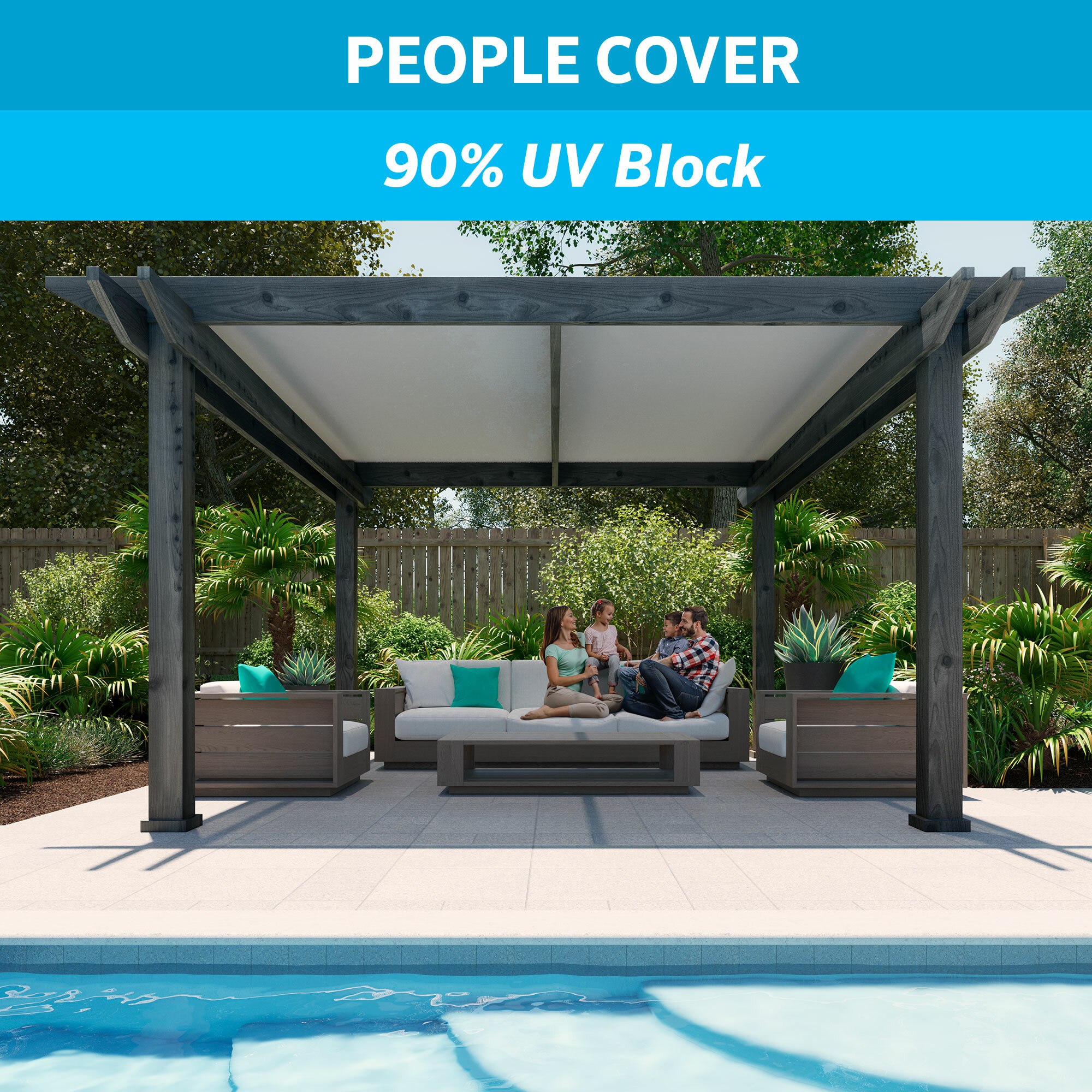 Coolaroo Shade Fabric 90 Uv Protection Replacement Canopy Wayfair
