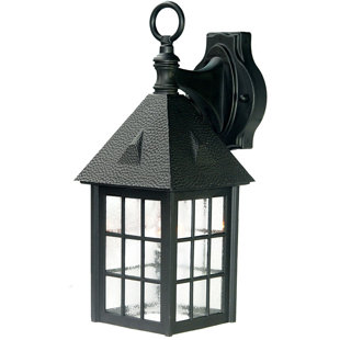 Best Joy 1-Light Outdoor Wall Lantern By Highland Dunes Outdoor Lighting Joy 1-Light Outdoor Wall Lantern By Highland Dunes Outdoor Lighting