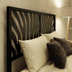 Zebra Open-Frame Headboard by Amisco
