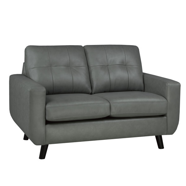Lathrop Genuine Leather Loveseat By Brayden Studio Purchase