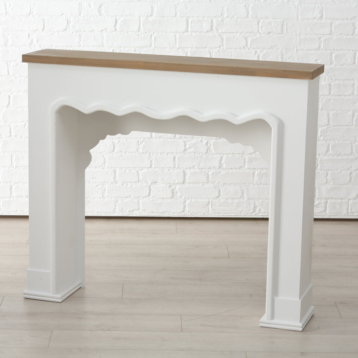 Wholehouseworlds Comfy Cottage Faux Fireplace Surround Wayfair Ca