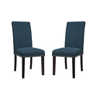 Order Redfield Upholstered Dining Chair (Set of 2) by Three Posts Order Redfield Upholstered Dining Chair (Set of 2) by Three Posts