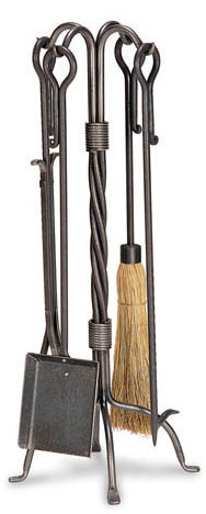 Traditional 5 Piece Fireplace Tool Set by Pilgrim Hearth