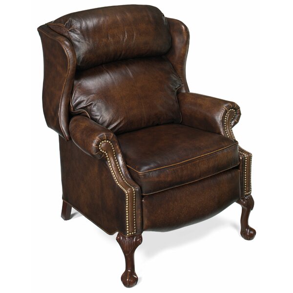 Maxwell Leather Manual Recliner By Bradington-Young