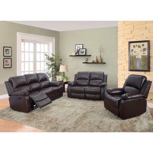 Borger 3 Piece Reclining Living Room Set by Red Barrel Studio®