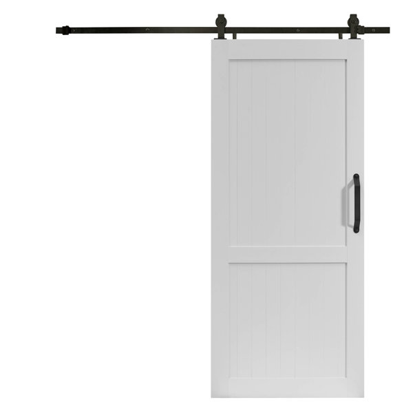 Millbrooke Hollow Panelled Plastic Interior Barn Door by LTL Barn Doors