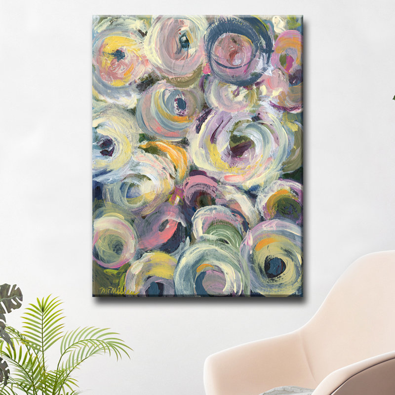 Spring Flowers Wrapped Canvas Oil Painting Print Joss Main