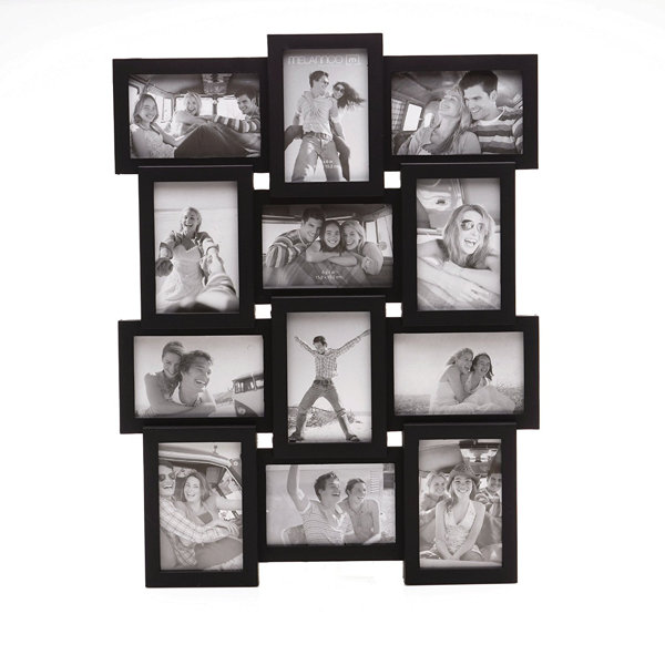 New /"Memories/" Multi Pictures Holder Family Pictures Wall Frame White Gift UK