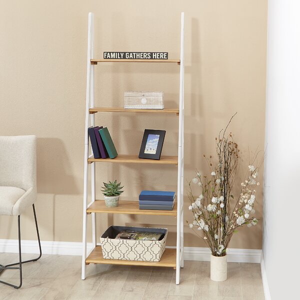 Review Toftrees Ladder Bookcase
