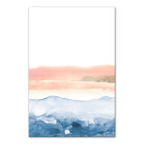 Blush Pink And Navy Wall Art Wayfair