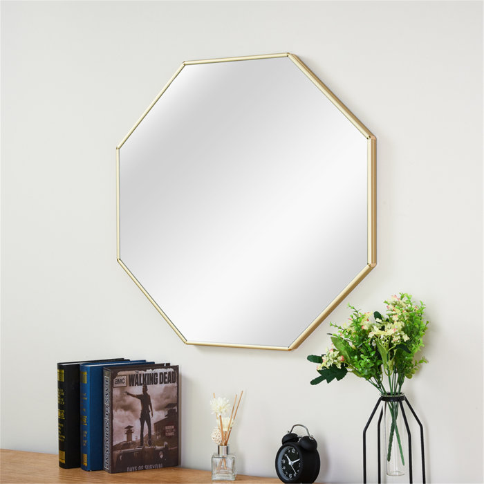 Mercer41 Stanardsville Octagon Glam Bathroom Mirror Wayfair Ca Mercer41 Stanardsville Octagon Glam