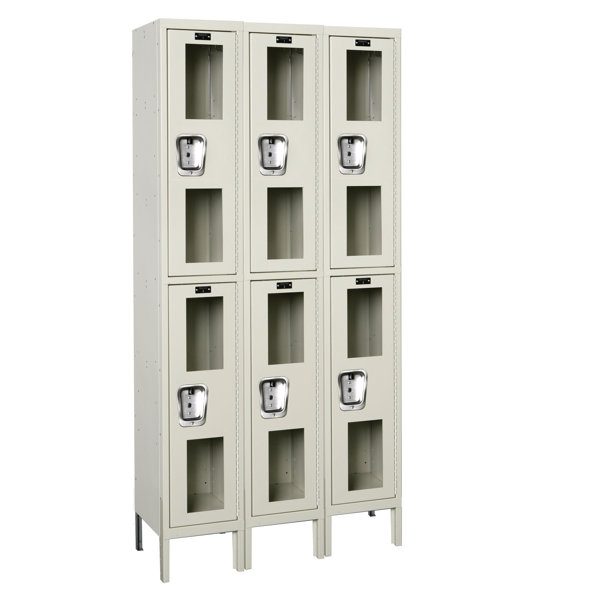 Safety-View 2 Tier 3 Wide Safety Locker by Hallowell