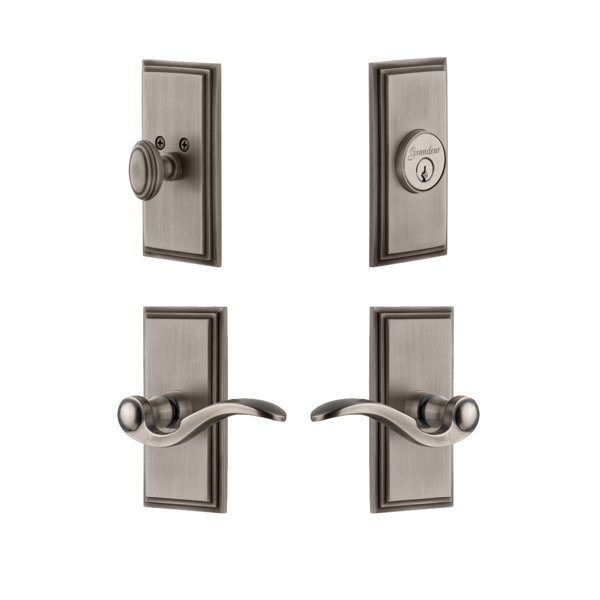 Carre Single Cylinder Knob Combo Pack by Grandeur