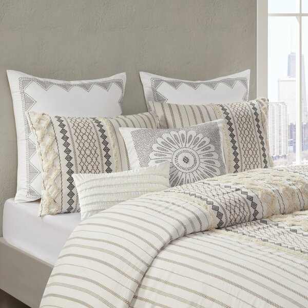 Modern Contemporary Gray And Brown Comforters Allmodern