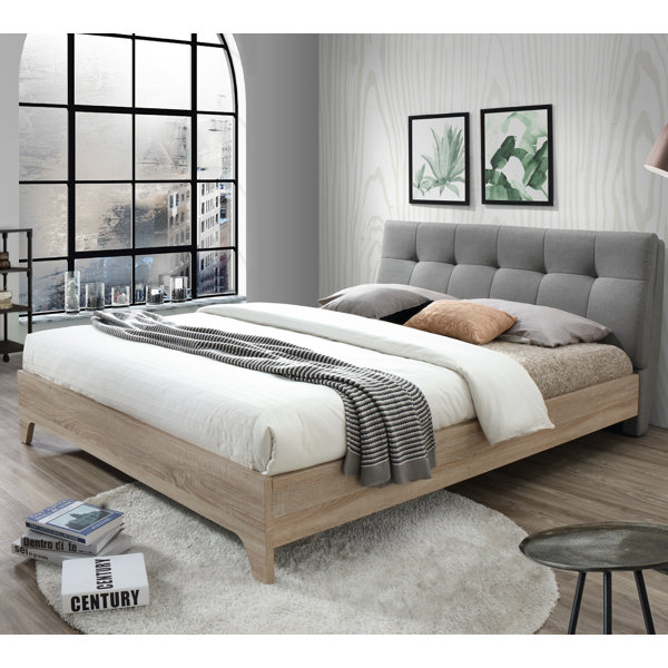 Wrought Studio Fecteau Upholstered Platform Bed Reviews Wayfair