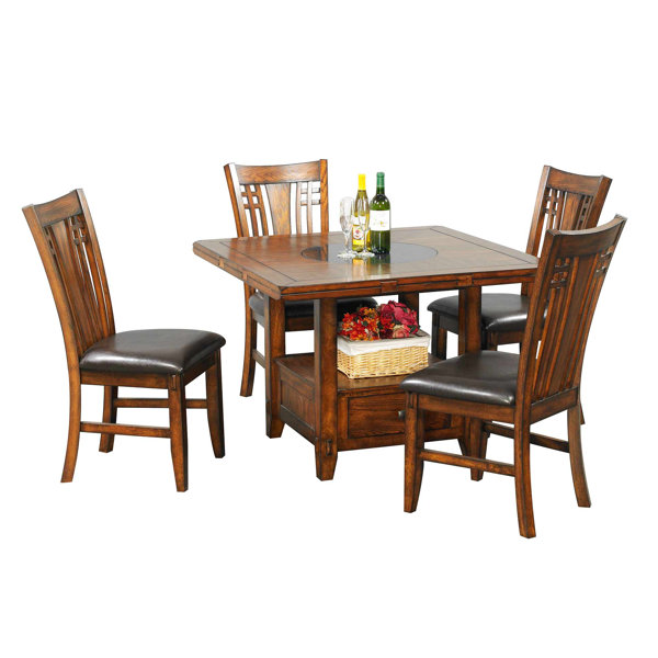 Schueller 5 Piece Extendable Dining Set by Darby Home Co Darby Home Co