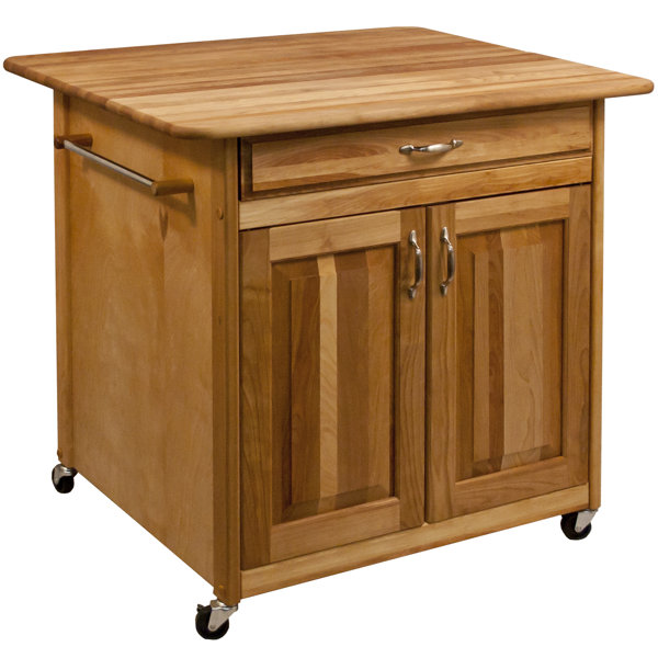 Kitchen Island With Butcher Block Top By Catskill Craftsmen, Inc. Fresh