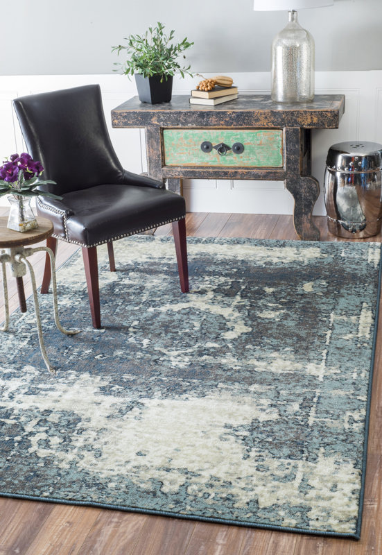 Trent Austin Design Montross Blue Area Rug & Reviews Wayfair.ca